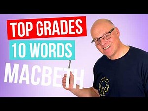 How to Get a Grade 9 in Macbeth (The Only 10 Concepts You Need)