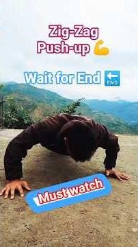 🙋Hard Zig-Zag pushup 😮😳🤸#shorts #youtubeshorts #trending #motivation