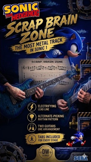 The most metal track in Sonic 1 🎸