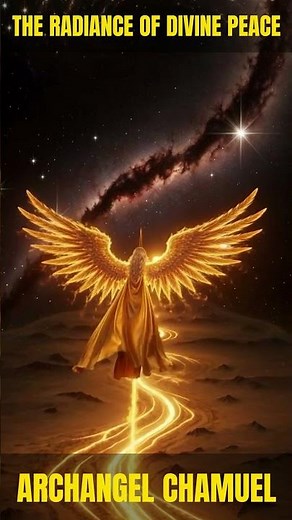 ARCHANGEL CHAMUEL: THE RADIANCE OF DIVINE PEACE. #angel #god #miracle