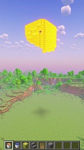 How to Build Big Cobblestone Tower Easy in Minecraft
