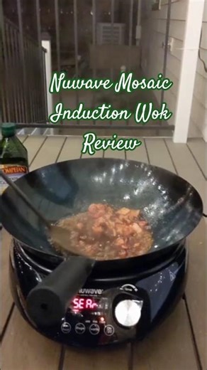 Nuwave Mosaic Induction Wok#kitchen&dining#inductionstove#cooktop#amzonmustbuy#review
