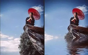 PS水波纹倒影插件Flaming Pear Flood