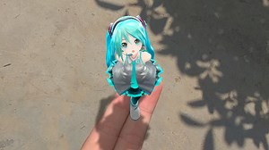【AR游戏】突破次元壁的初音ミク-みくちゃ