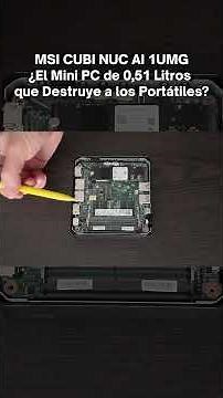 MSI CUBI NUC AI 1UMG: The 0.51 Liter Mini PC That Destroys Laptops?