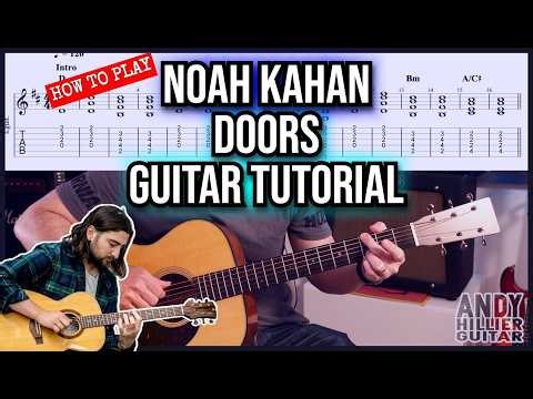 Noah Kahan – Doors Guitar Tutorial (Easy Chords Full Song Lesson)