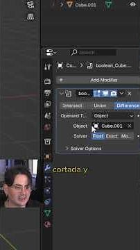 La rapidez de Vulkan en Blender 4.5 para hacer booleans! #b3d #3dmodeling #modeling