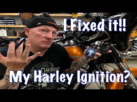 Harley Touring Ignition & Switch Removal & Alignment-I Fixed It!