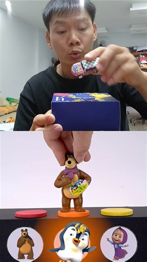 Satisfying Masha and The Bear Toys | Masha and The Bear Collection Review ASMR#short #toy #masha😆😹🤣