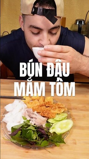Bún đậu mắm tôm 🇻🇳 | Vietnamese Fermented Shrimp Paste Noodle Platter