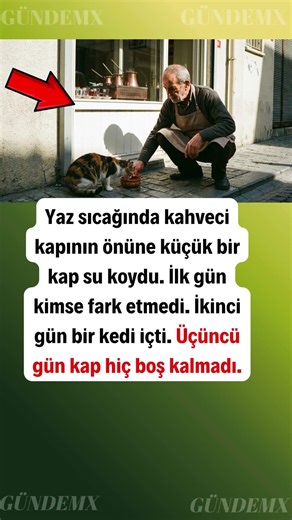 Kahvecinin Paylaştığı Su