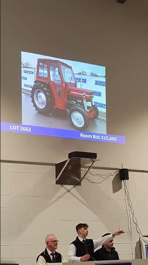 OMG Massey Ferguson 135 at HJ Pugh & Co Auction Saturday 28th February 2026
