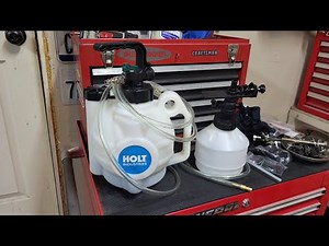 Holt/Harborfreight pneumatic brake bleeder review