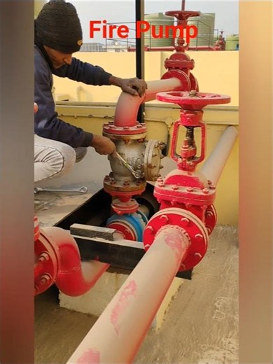 Fire Pump Repair Work #electrical #industrialelectrician #electrician #shortvideo #shorts