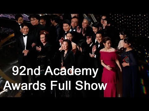 92nd Academy Awards Full I Oscars Awards 2020 Full Event I