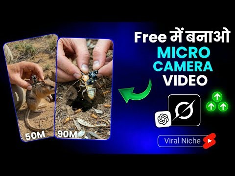 I Found a New AI Niche Getting 70M+ Views 🔥 | How To Make Micro-Camera Animal Videos