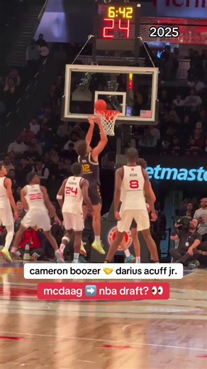 Cameron Boozer & Darius Acuff Jr. Team Up at All-American Game