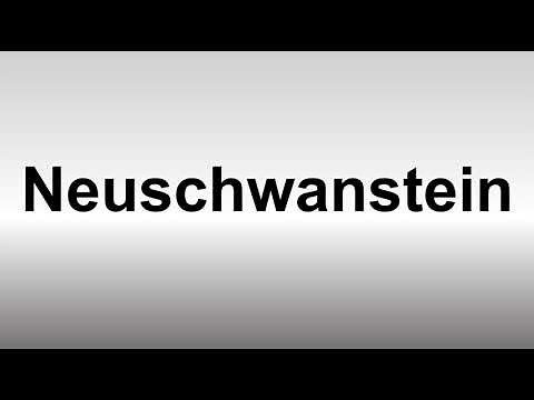 How to Pronounce Neuschwanstein Castle?