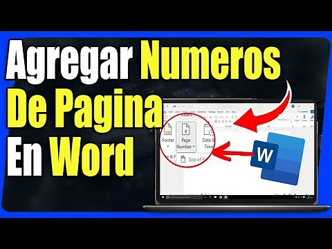 Como Agregar Numeros De Pagina en Word - Guia completa