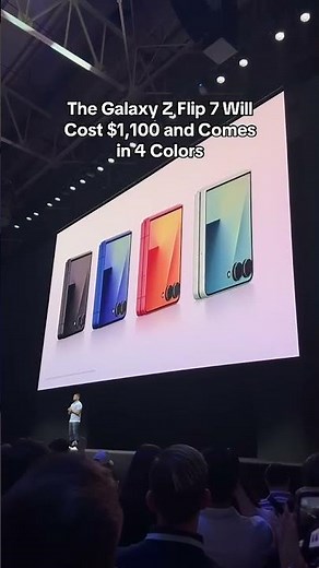 Samsung Reveals the Galaxy Z Flip7 Price and Colors