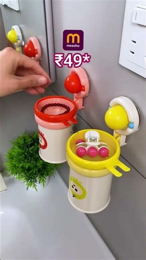 Wall Mounted Automatic Toothpaste Dispenser Stand.#shortsvideo #messho