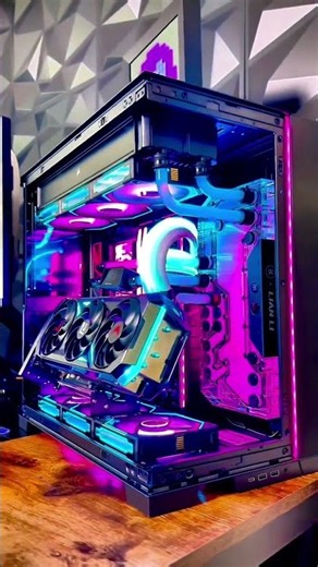 This Water-Cooled RX 7900 XTX Gaming PC Is INSANE! 💦🔥 #shorts