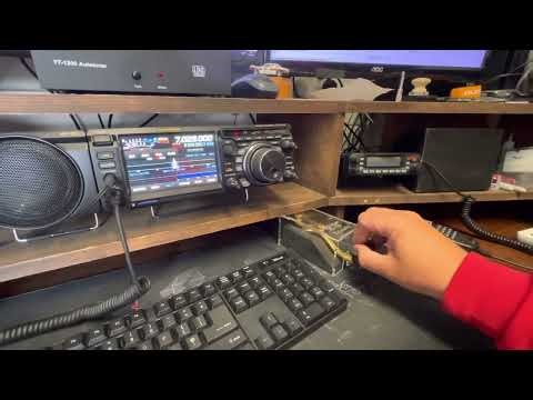 QSO with M0ZMX and a quick demo of the Begali Spark / FTdx10