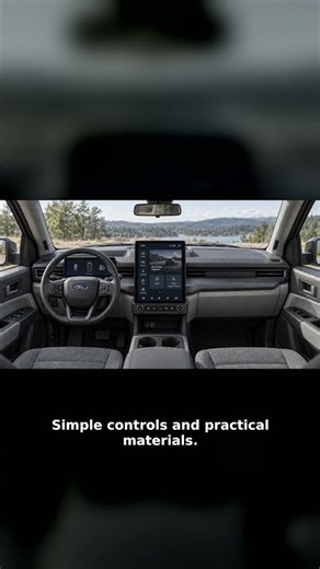 Ford Fathom Interior: Spy Photos Reimagined With AI