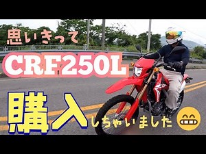 HONDA CRF250L購入しちゃいました