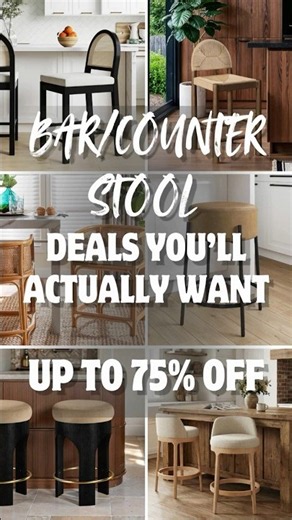 Bar/Counter Stool Deals You’ll Actually Want (Up to 75% Off)