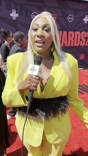 It's one of our sistas, Mignon Von on the #BETAwards red carpet for #CulturesBiggestNight ! #SistasOnBET | BET