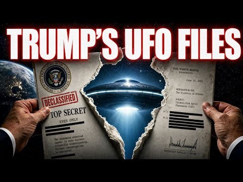 10 Classified UFO Secrets Finally Revealed In Trump's Declassified Files