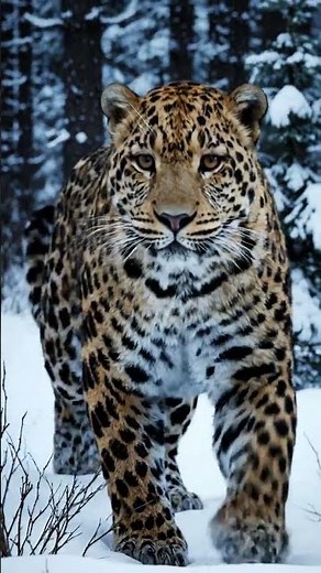 [WildUniverse]: Amur Leopard - living in the cold forests of Russia and northeastern China