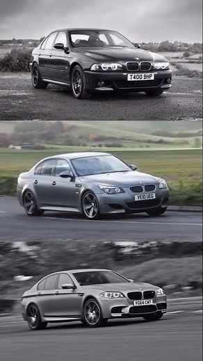 BMW M5 Showdown: E39 vs E60 vs F10 – Ultimate Generation Comparison #automobile #drift #sound #race