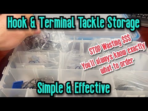 Fishing Hook Storage & Organization | Bass Fishing