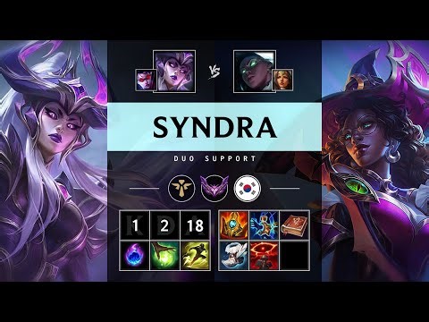 Syndra Support vs Senna - KR Master Patch 25.18