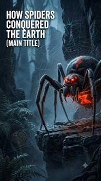 🕷️ Spiders have survived for over 400 million years... but how did they conquer Earth?