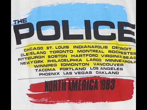 THE POLICE - Demolition Man (Live Version '83) (Hartford, CT 12-08-1983 Civic Center USA) (HQ AUDIO)