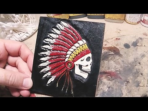 How to Dye/Paint/Antique Leather Projects