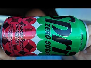 Sprite Winter Spiced Cranberry Zero Sugar Review