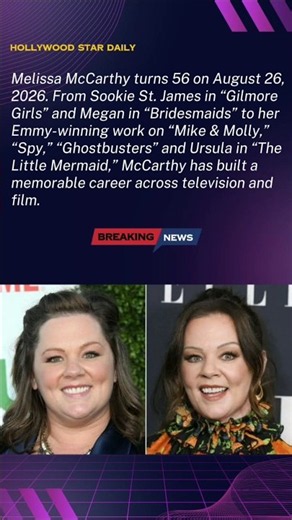 Melissa McCarthy Turns 56: A Look Back at Her Most Iconic Roles