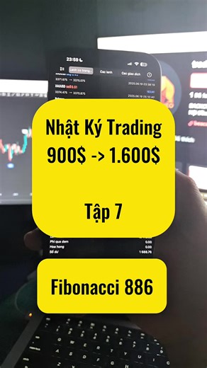 Fibonacci 886 - Nhật ký Trading - Tập 7 - Ghi lại chi tiết từng lệnh giao dịch #xuhuongtiktok #viral #ForexTrading #ThựcChiênVàng #ĐầuTưForex #ChiếnLượcForex #GiaoDichVàng #PhânTichKyThuật #backcom100 #KinhNghiệmGiaoDịch #ChôtLờiForex