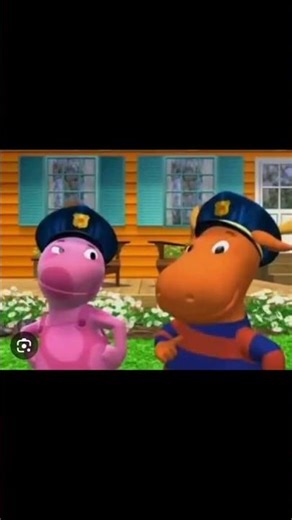 La historia de los Backyardigans: Policías vs Robots