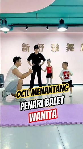 Ocil Challenges a Ballet Dancer! The Ending Is Unexpected 😂