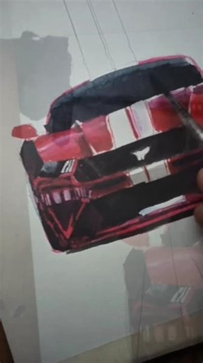 🔥 Mustang GT Drawing – Wait Till the End 😱✨ #shorts ✨#shorts #art #drawing #mustang #viral #trending