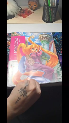 Princesses 2 #colorbynumber #disney #hachette #arttherapy #nostress