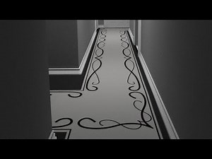 My Painted Plywood Subfloor - Tutorial 8 - Hallway Design Concepts