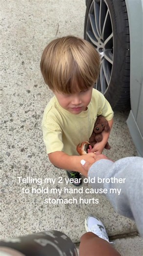 He was saying “that?” Asking what it was I’m crying 🤣 | holding hands