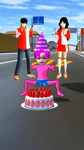 Giant Elf MIO vs Ghost Zombie YUTA 😳😈 #sakuraschoolsimulator #shortsviral #sakura #viralvideos