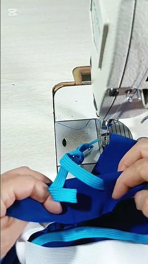Preparing the Waistband of Pants | Inserting Elastic 🧵